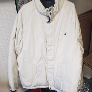 Nautica mens XL reversible winter jacket